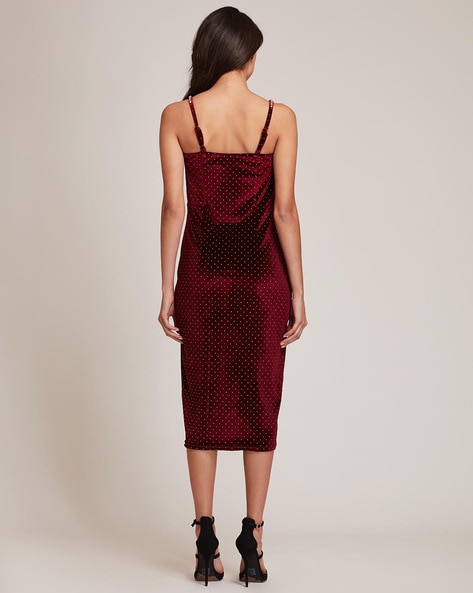 Cover story maroon sales dress