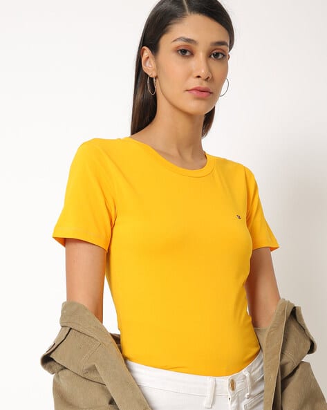 Cotton Crew-Neck T-shirt