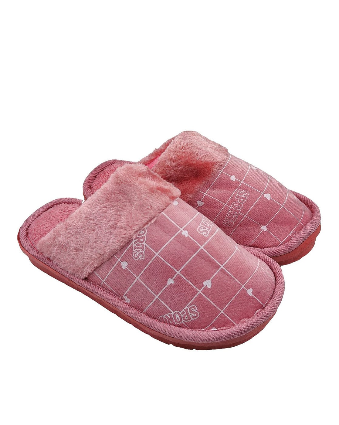 TopiBaaz Kids Winter Slippers For Unisex Child  Cute Cartoon Stylish  Design Soft Plush Cotton Slide Fur Warm Flip Flops House Indoor Slipper   Chappal For Girls  Boy rukhpink115years  Amazonin