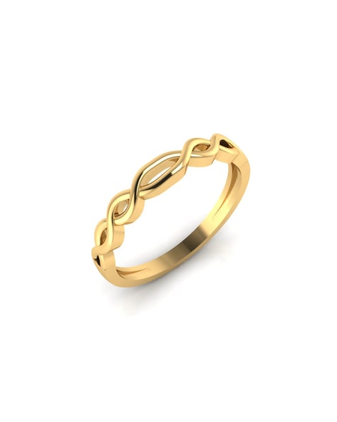22k Plain Gold Ring JGS-2102-00145 – Jewelegance-gemektower.com.vn
