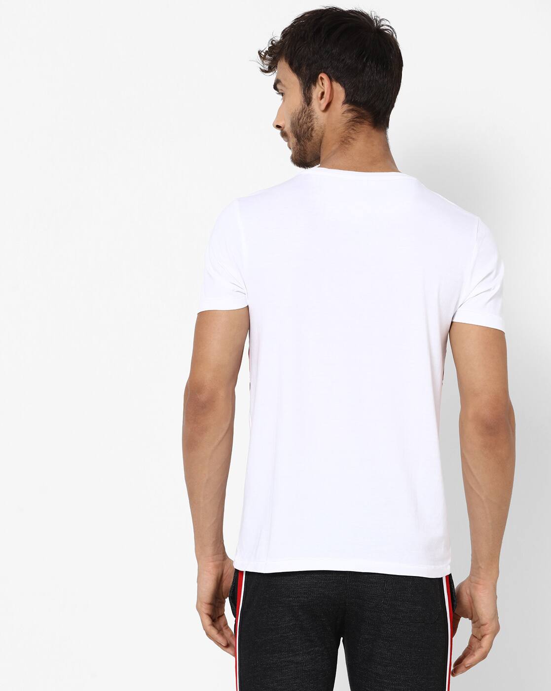 Graphic Print Crew-Neck T-shirt