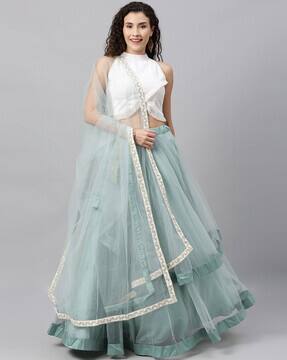 flared lehenga choli