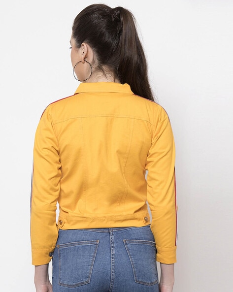 Jacket Carolina Herrera Yellow size S International in Polyamide - 40217090
