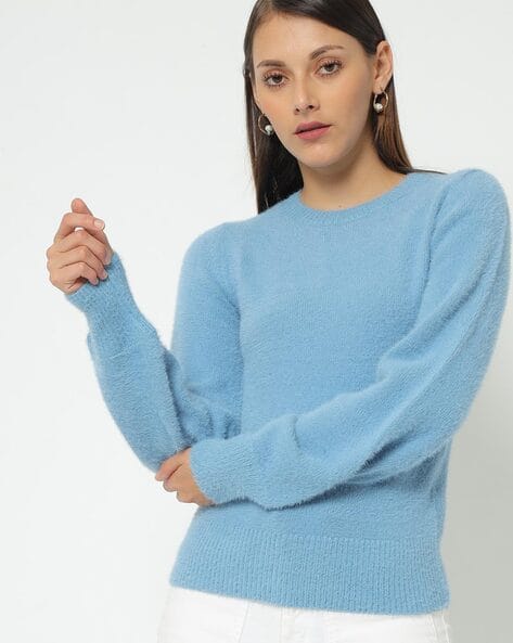 feather sweater for ladies