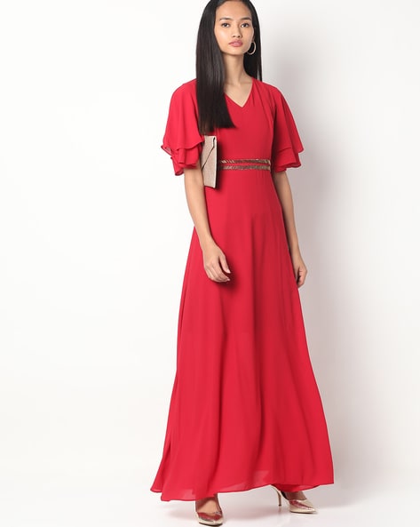 Buy Red Dresses for Women by MADAME ...