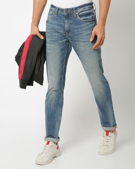 tj 1988 tapered fit jeans