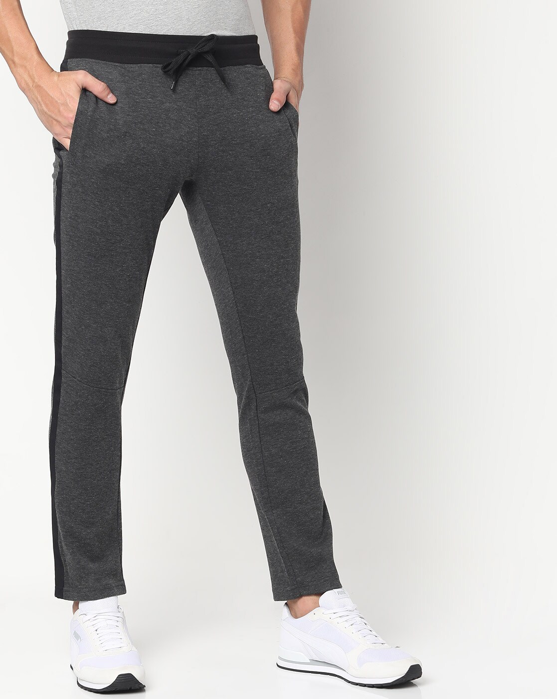 Buy Grey Track Pants for Men by Door74 Online | Ajio.com