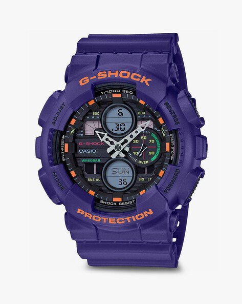 Casio hot sale violet watch