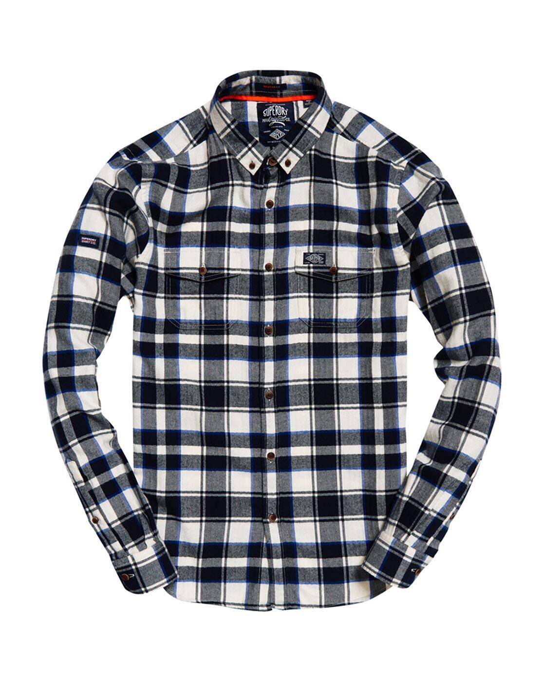 superdry woolen shirts