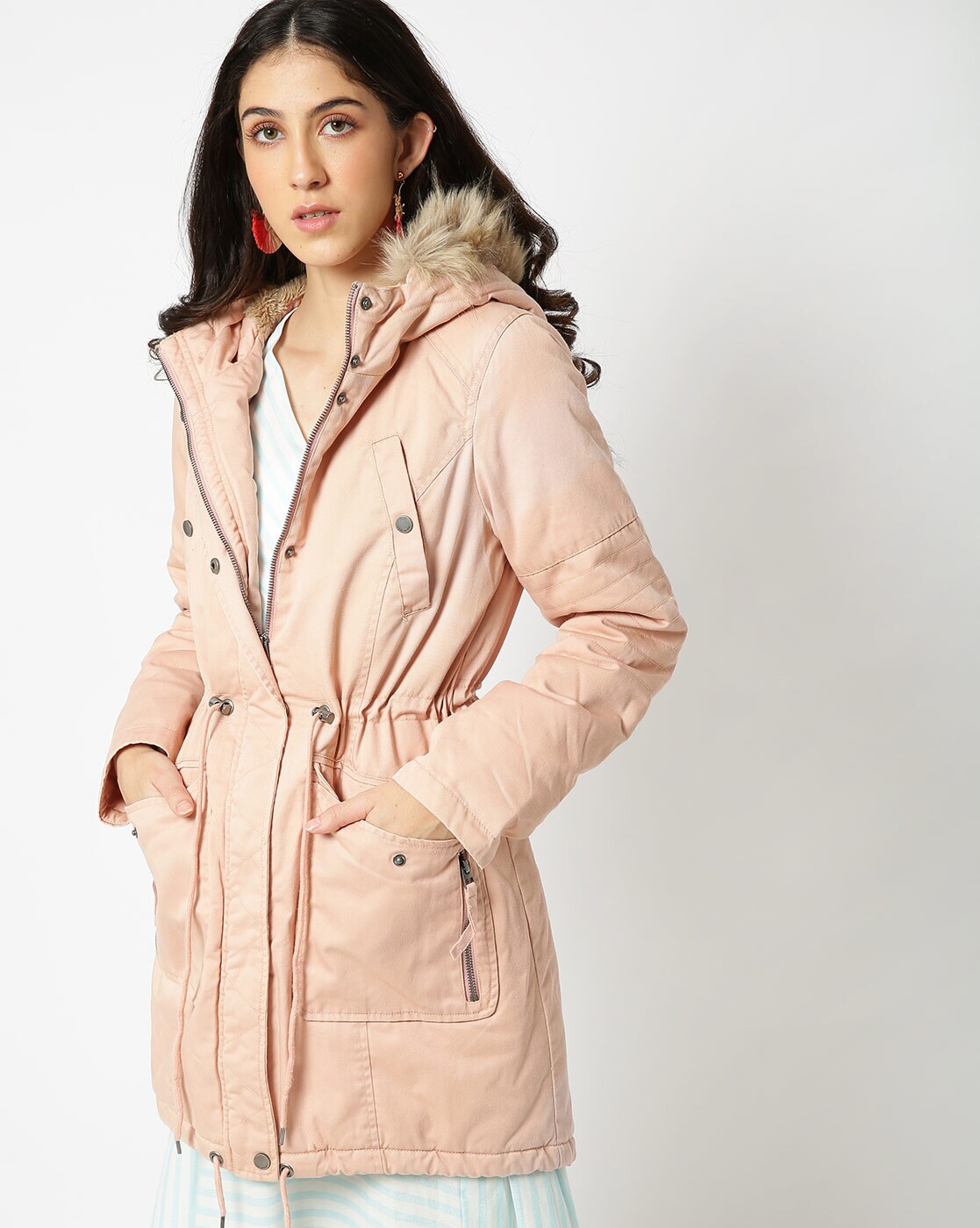 vero moda hooded jacket