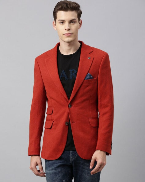 Sale Mens Red Blazer In Stock