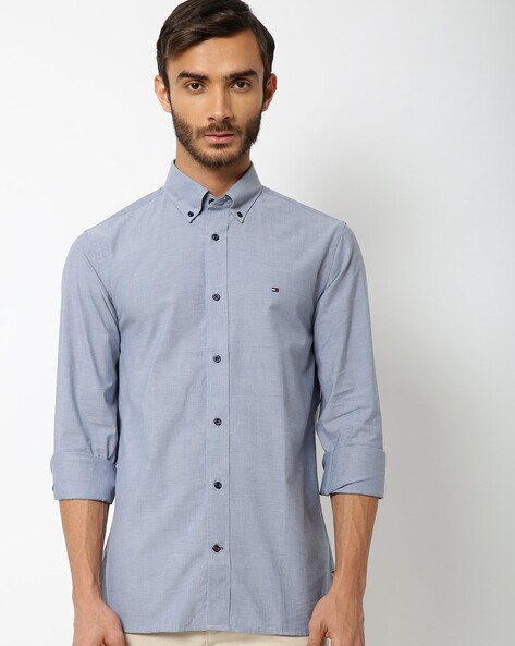 Buy Blue Shirts for Men by TOMMY HILFIGER Online