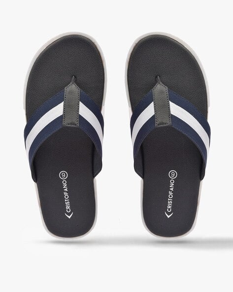 Colourblock Slip-On Sandals