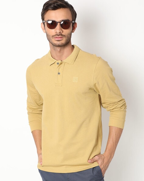 Polo T-shirt with Full Sleeves