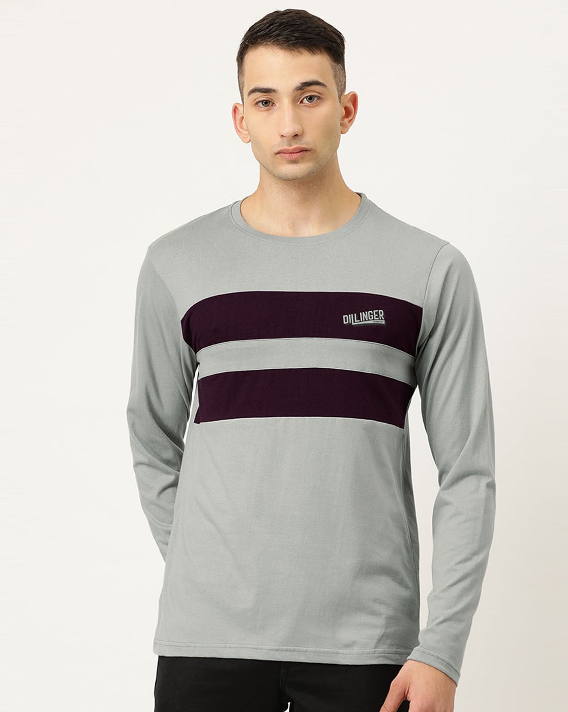 Buy Grey Tshirts for Men by DILLINGER Online