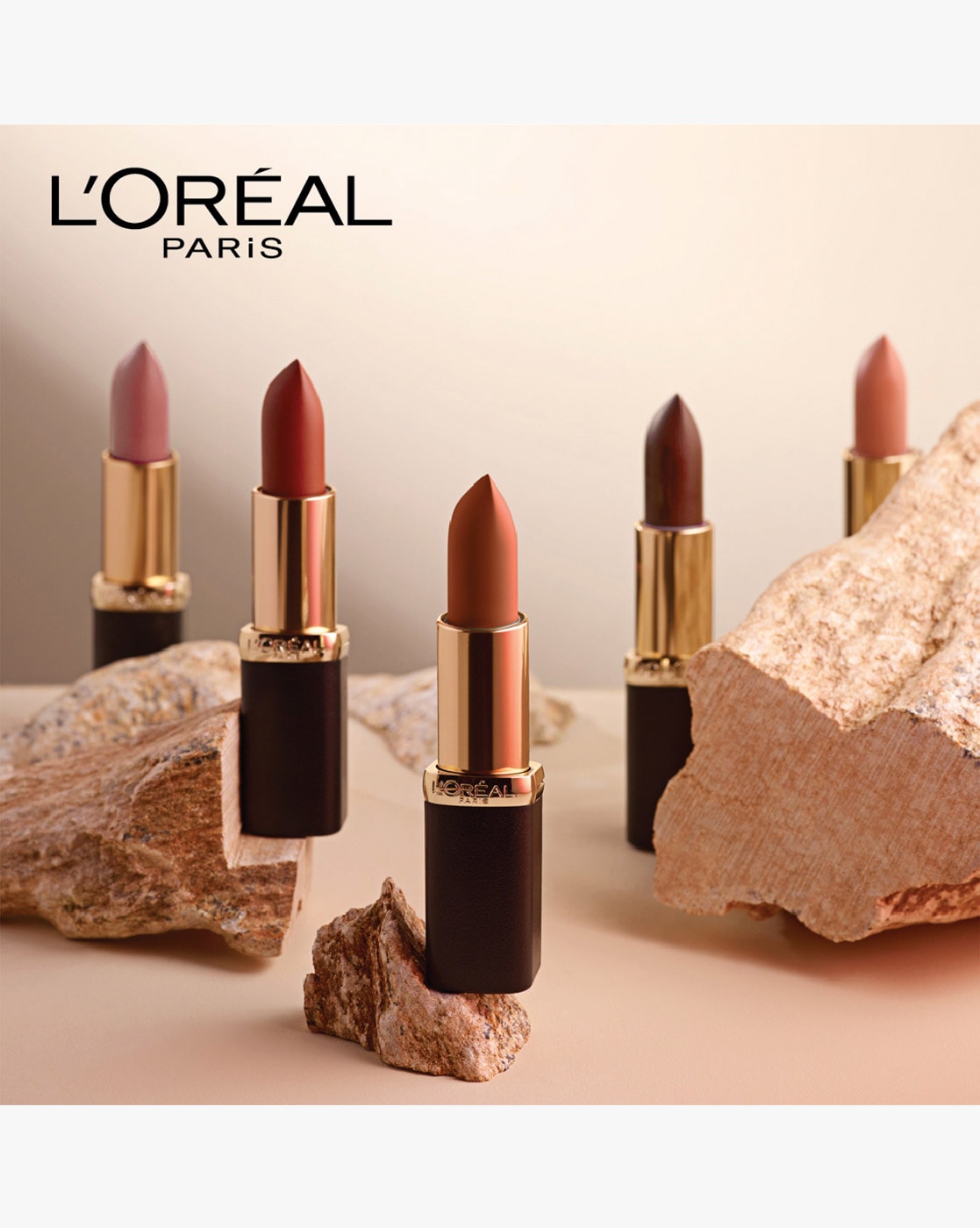 loreal lipstick beige couture