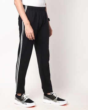 nike striped track pants