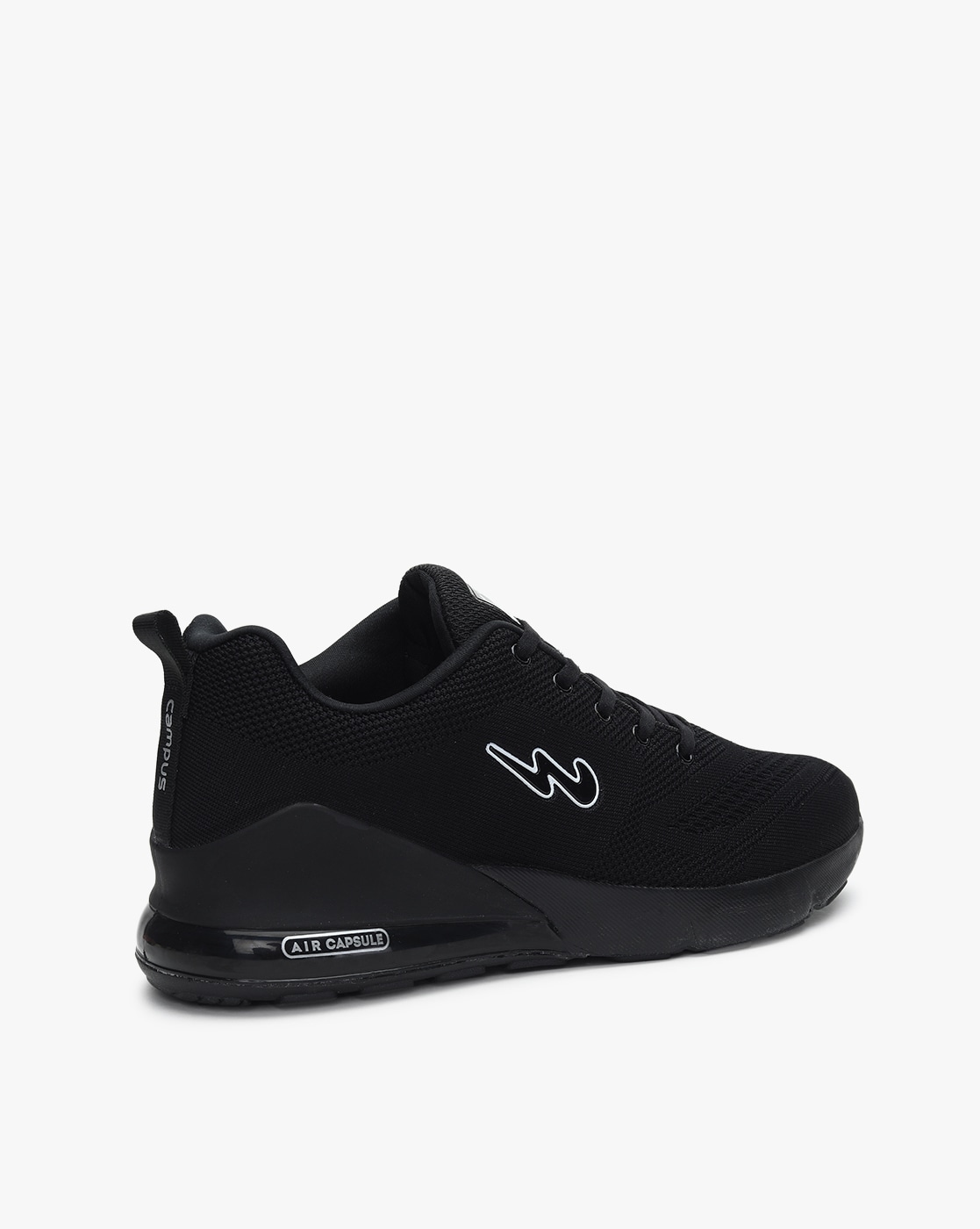 campus all black shoes