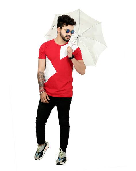 Buy Red Tshirts for Men by THE EG STORE Online
