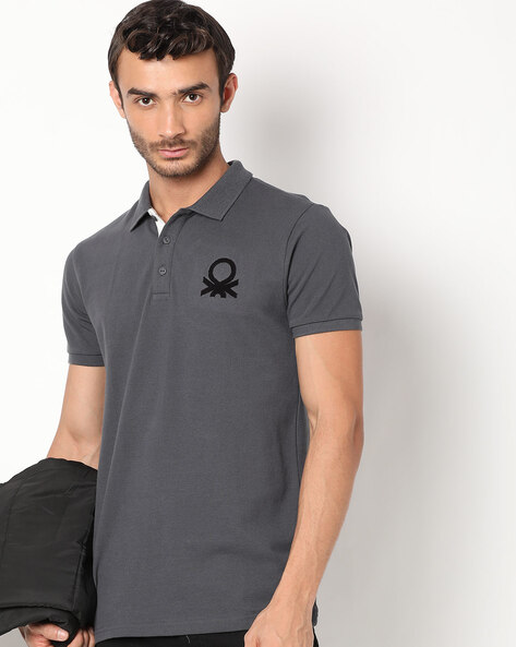 Buy Grey Tshirts Men by UNITED OF BENETTON Online | Ajio.com