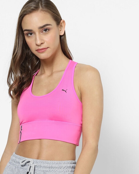 Pink sports bra for Girl - Dim Sport