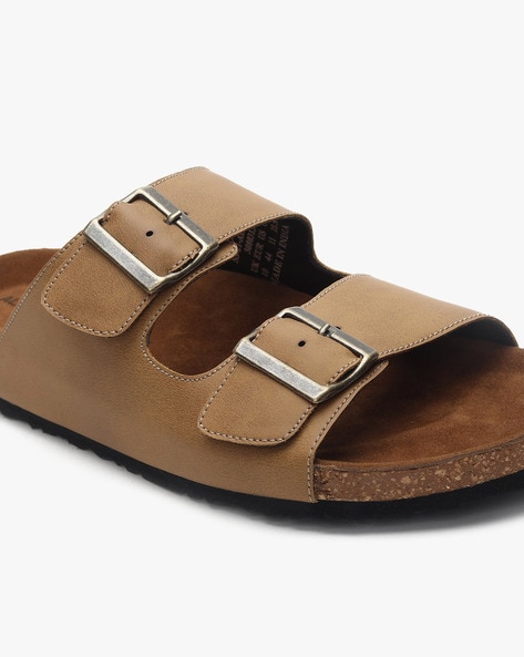 Kids' Taupe Cork Footbed Sandals W/ Back Strap by Tamarack at Fleet Farm