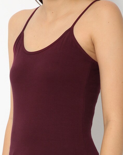 Strappy Scoop Neck Cami