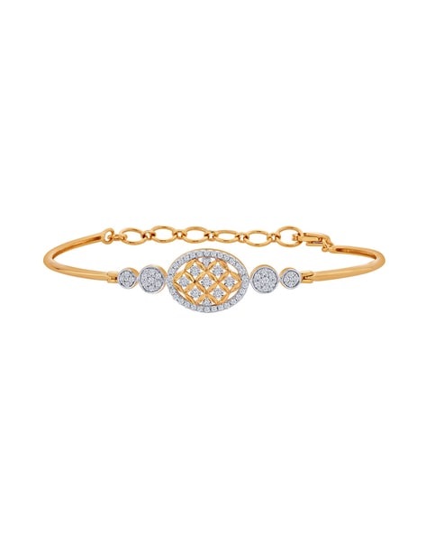 Buy Yellow Gold Bracelets  Bangles for Women by Reliance Jewels Online   Ajiocom