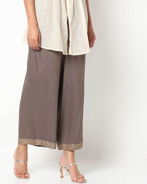 Buy Grey Pants for Women by AVAASA MIX N' MATCH Online | Ajio.com