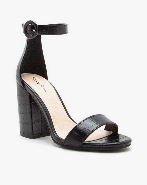 Qupid 2025 chunky heels