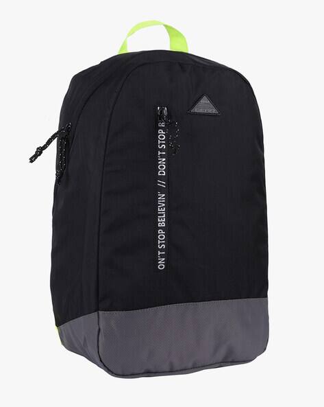 Backpack with External Zip Pockets