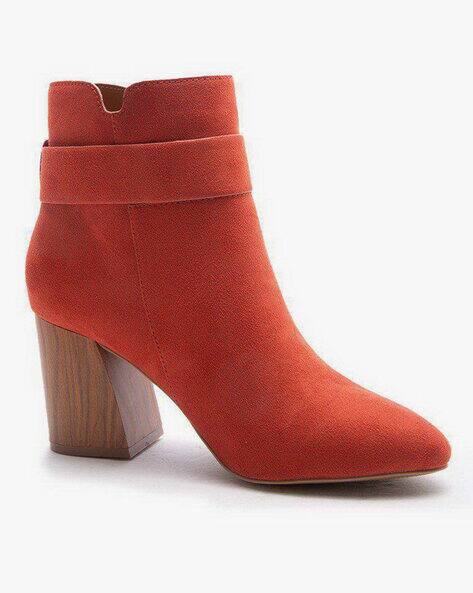 qupid red booties