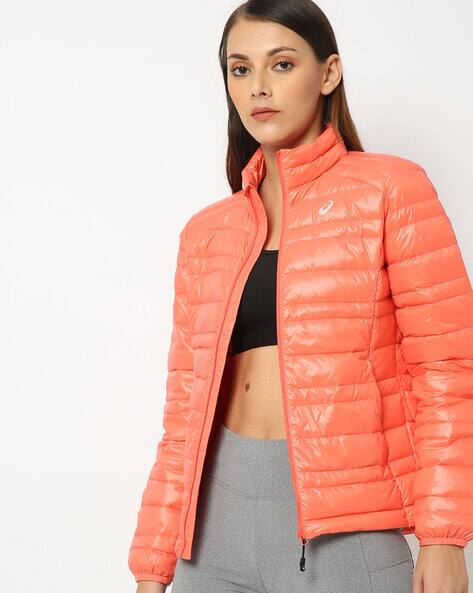 asics orange jacket