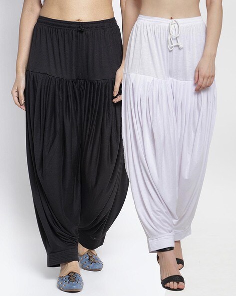 fcity.in - Trendy Women Dhoti Patiala Pants Combo Pack Of 2 / Stylish Women