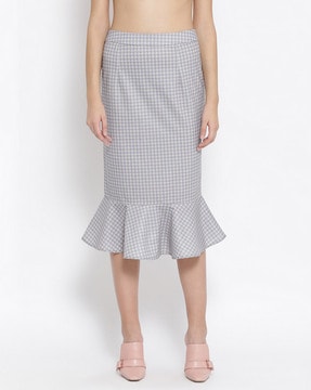 Buy Light Grey Skirts for Women by O&Y Online | Ajio.com