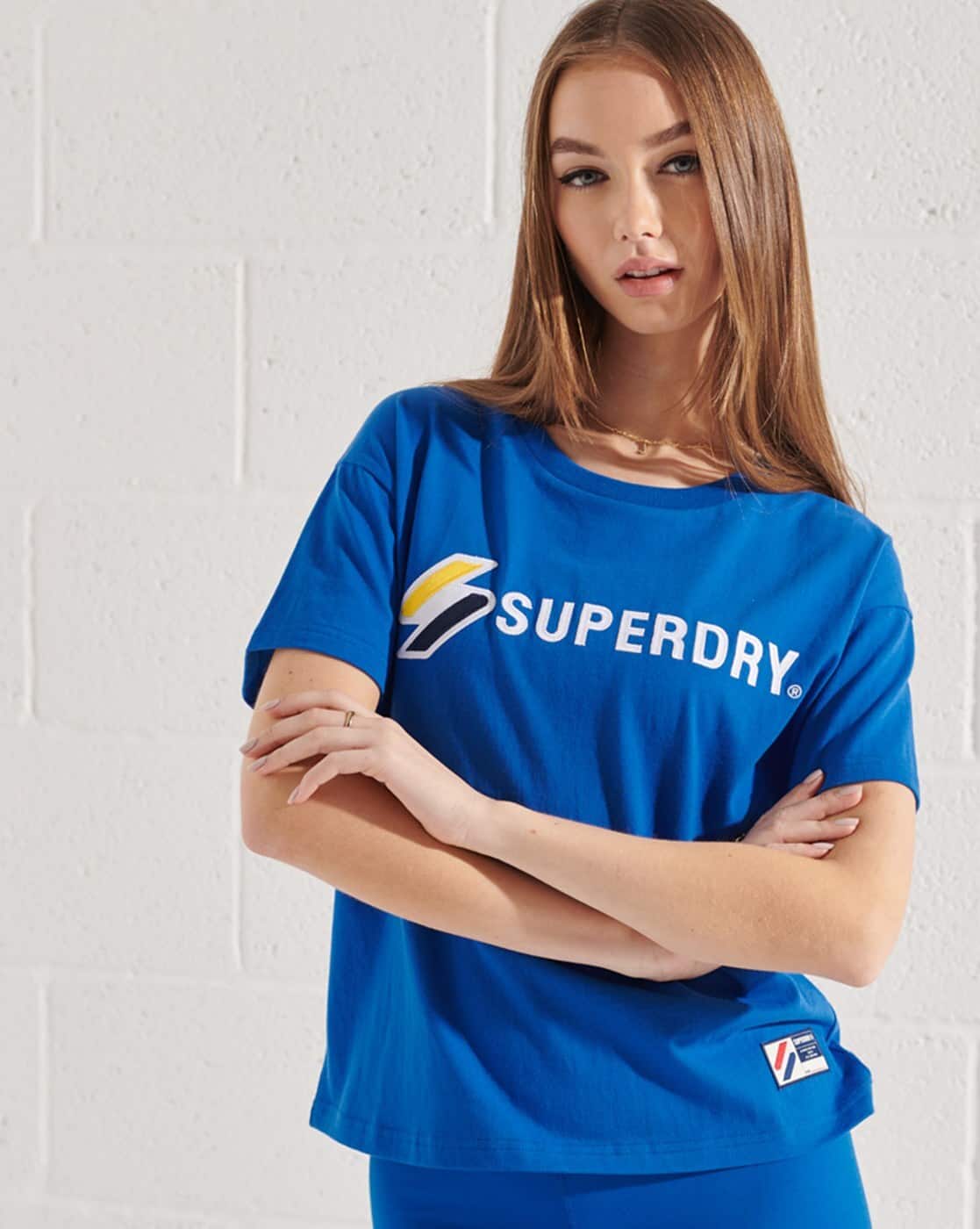 Buy Blue Tshirts for Women by SUPERDRY 