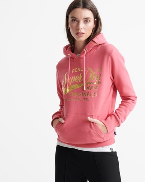 Buy Pink Sweatshirt & Hoodies for Women by SUPERDRY Online