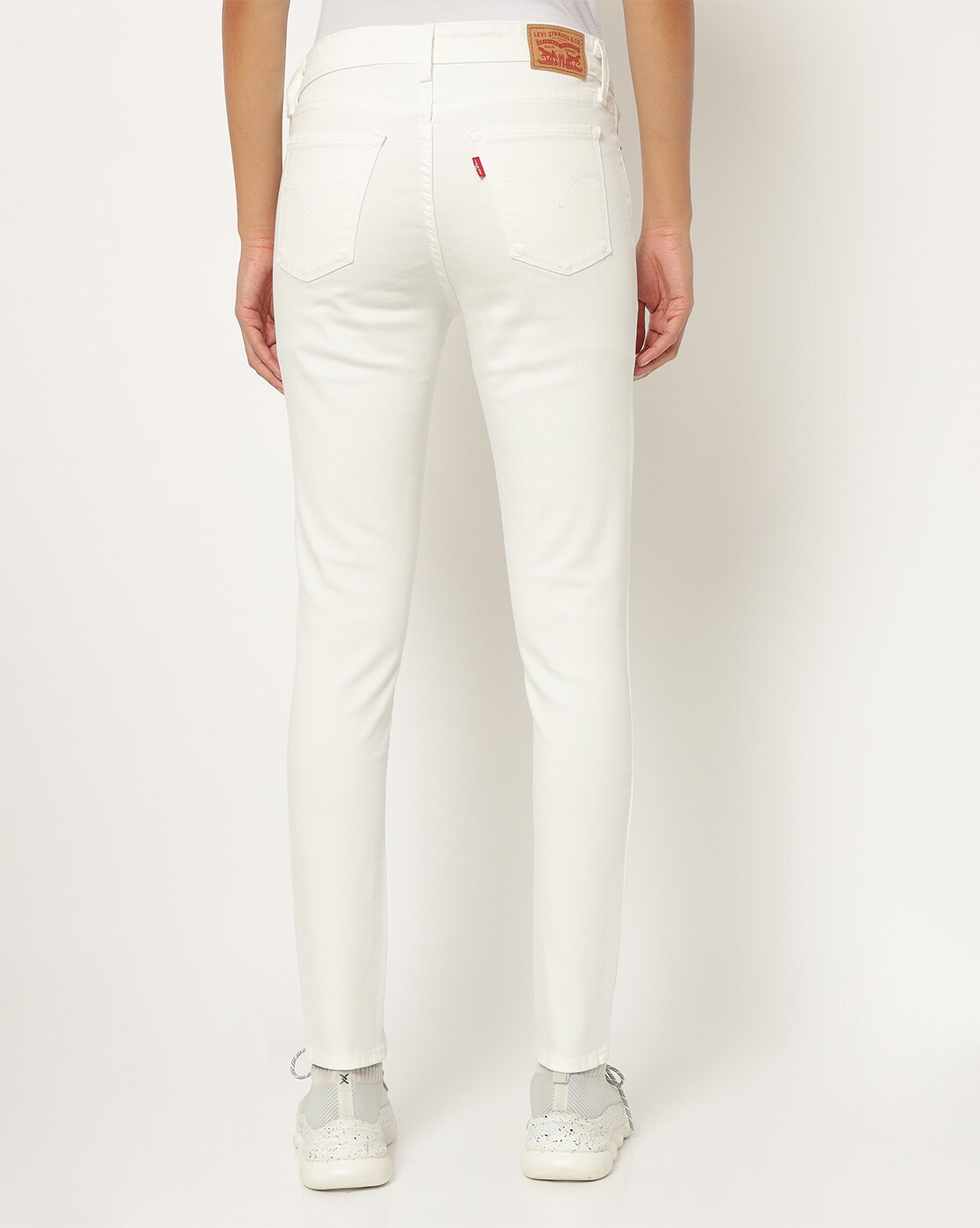 levis white pants