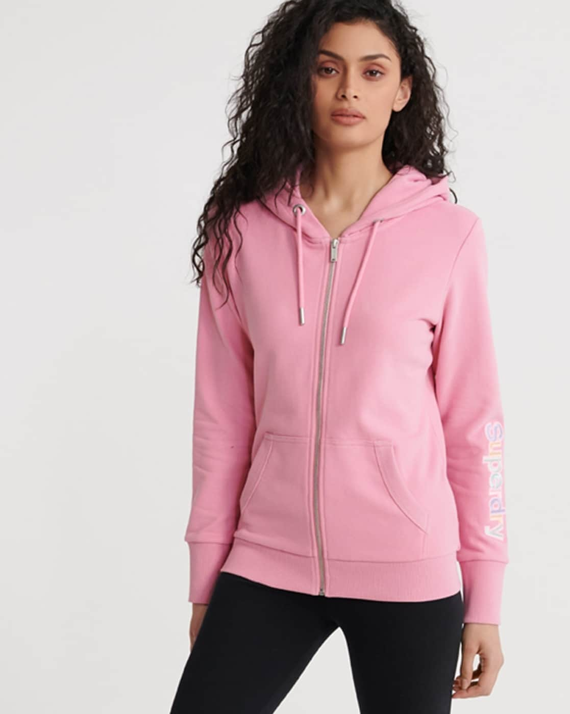 Buy Pink Sweatshirt & Hoodies for Women by SUPERDRY Online