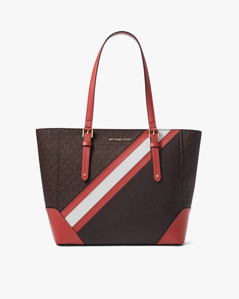 Buy Michael Kors Aria Tote Bag with Adjustable Straps Brown