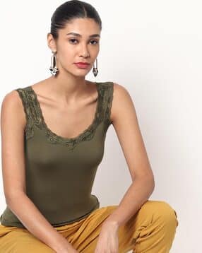 dnmx Camisole with Lace Straps-picture-27