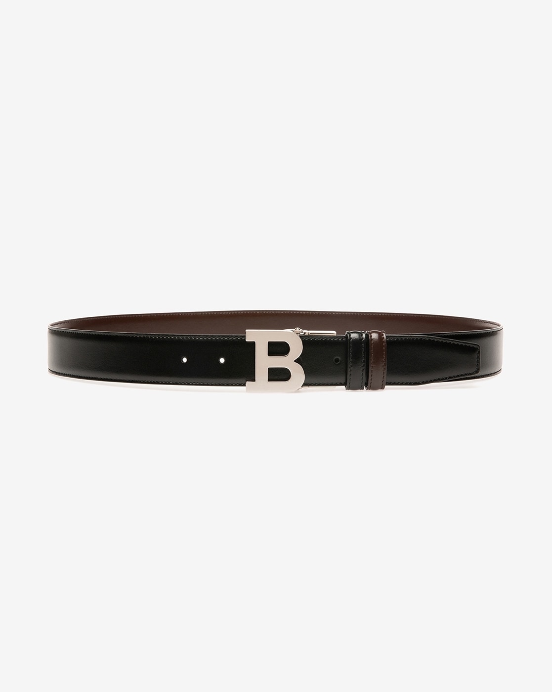 Shop Bally B Buckle Reversible Cut-To-Size Leather Belt