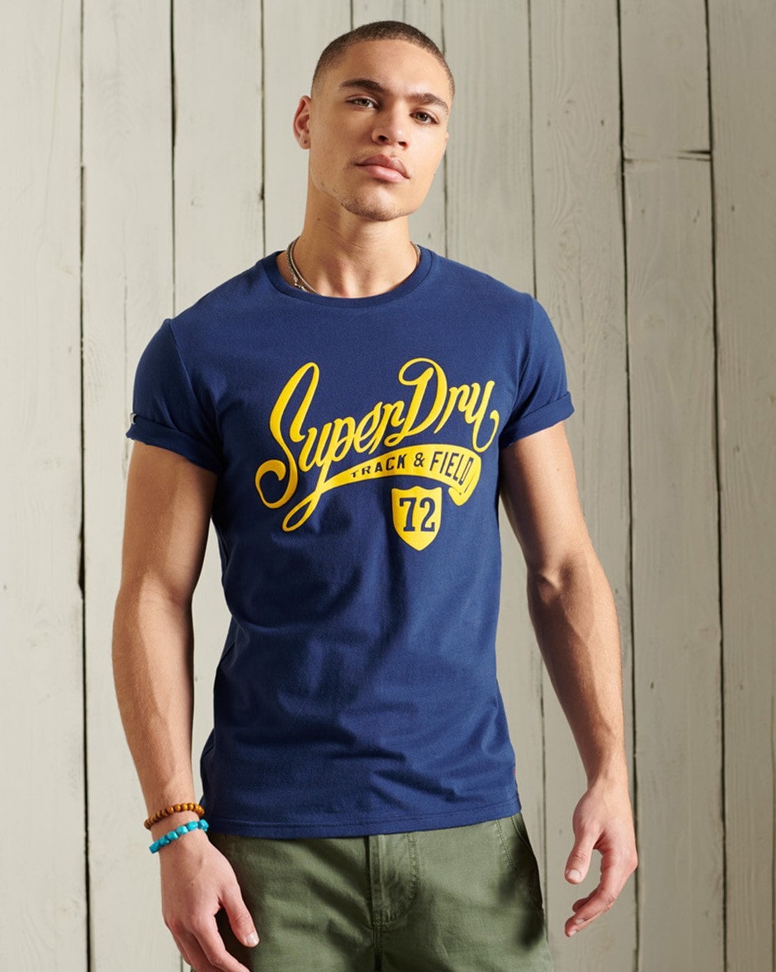 stof miljø Baglæns Buy Blue Tshirts for Men by SUPERDRY Online | Ajio.com