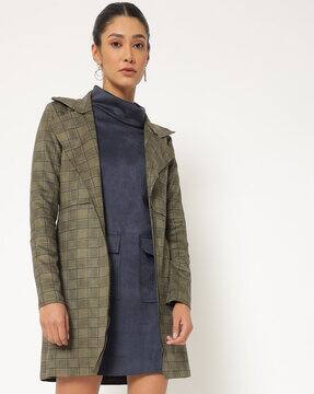 longline open front jacket