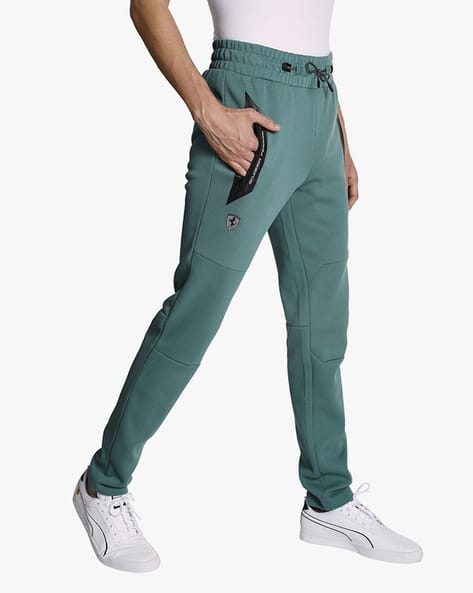 puma green pants