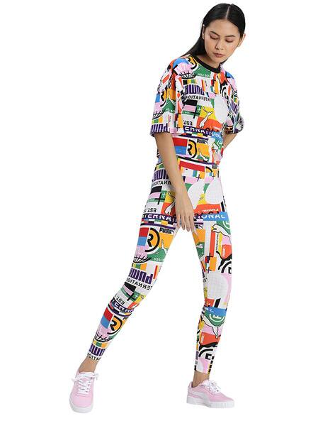 puma international graphic leggings
