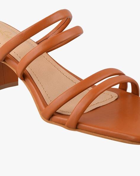 strap sandals heels