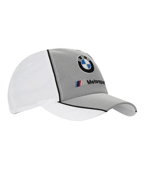 PUMA BMW Hat BMW M Motorsport Cap Men's BMW Logo Hat Cap White