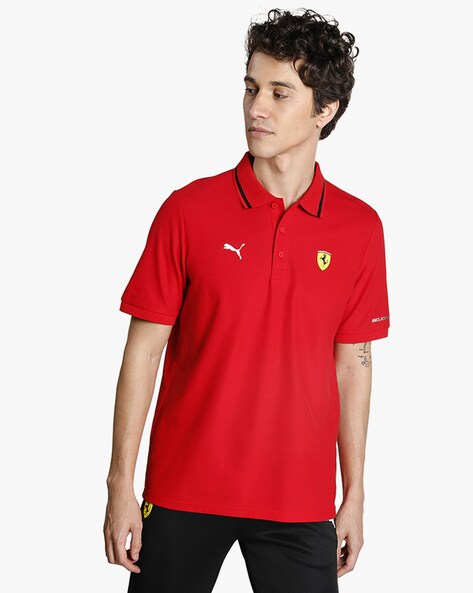 puma ferrari t shirt polo