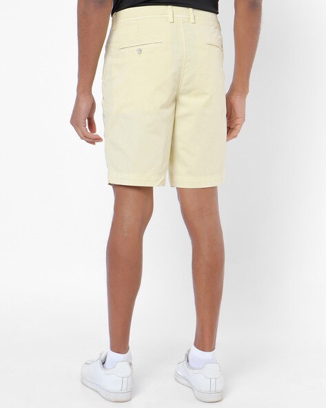 Buy BOSS Slim Fit Shorts in Stretch Cotton Twill